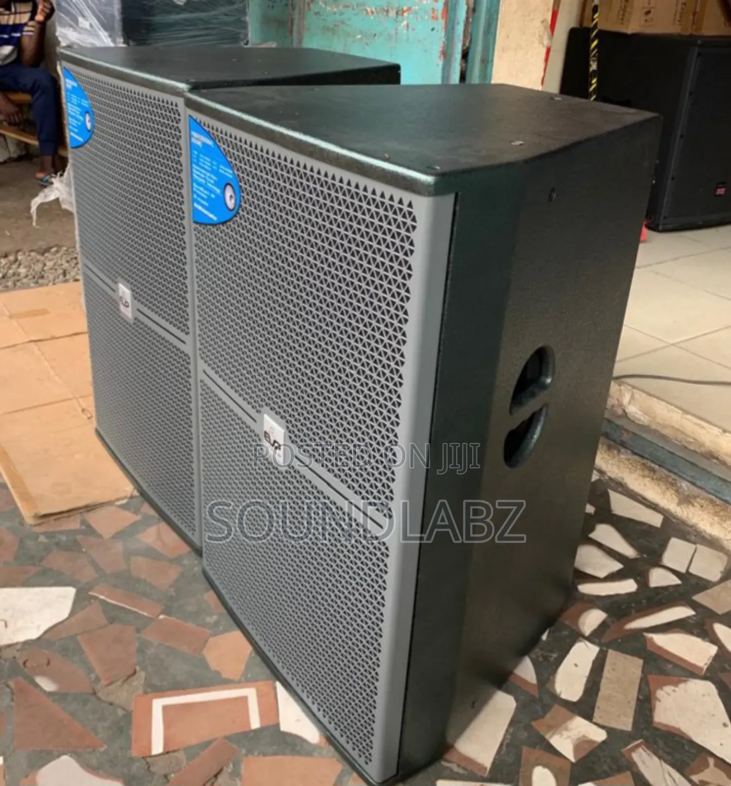 Evp 15-inch Dual Half/Short-range Speaker