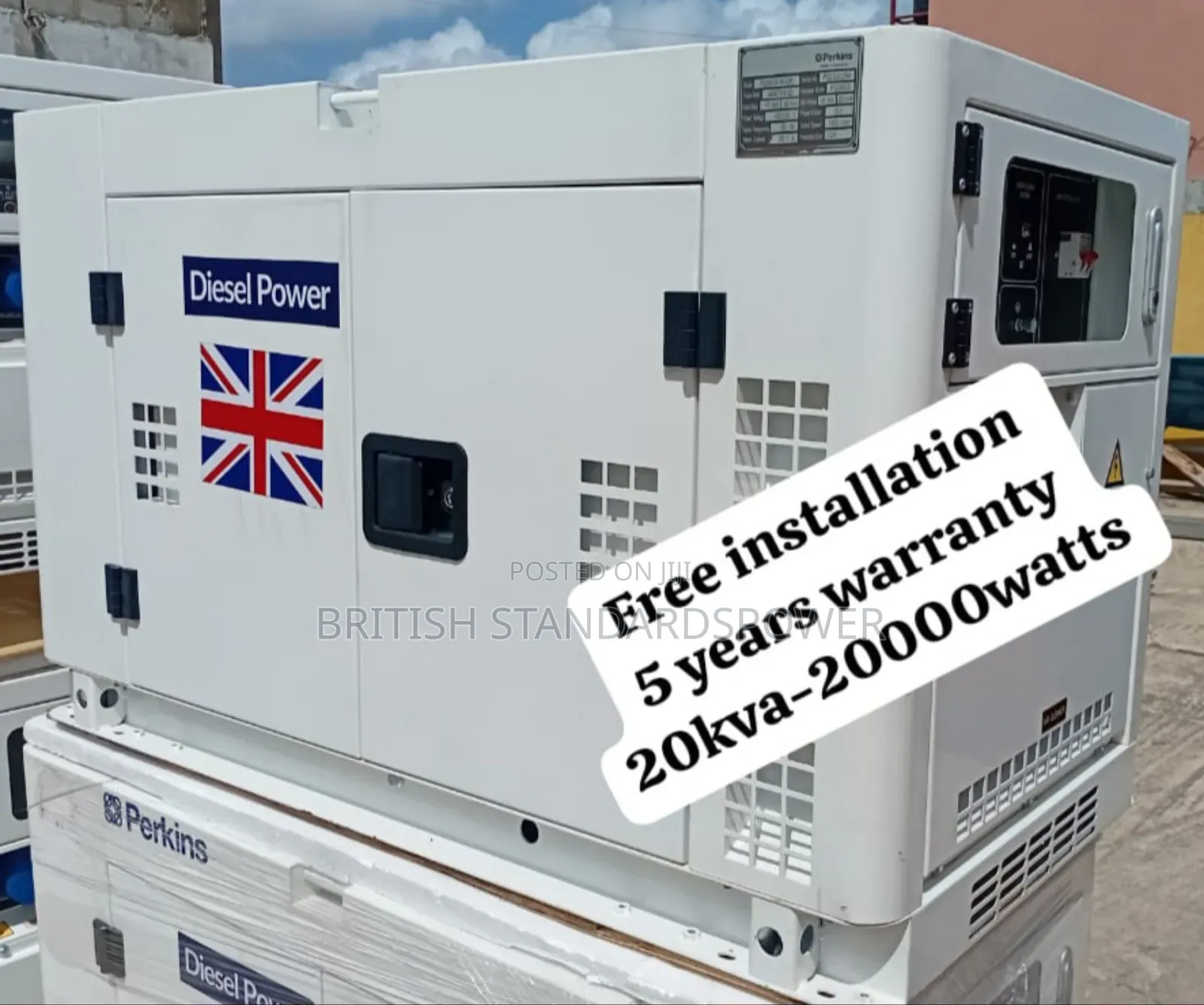 Capacity Output 20kva Diesel Generator