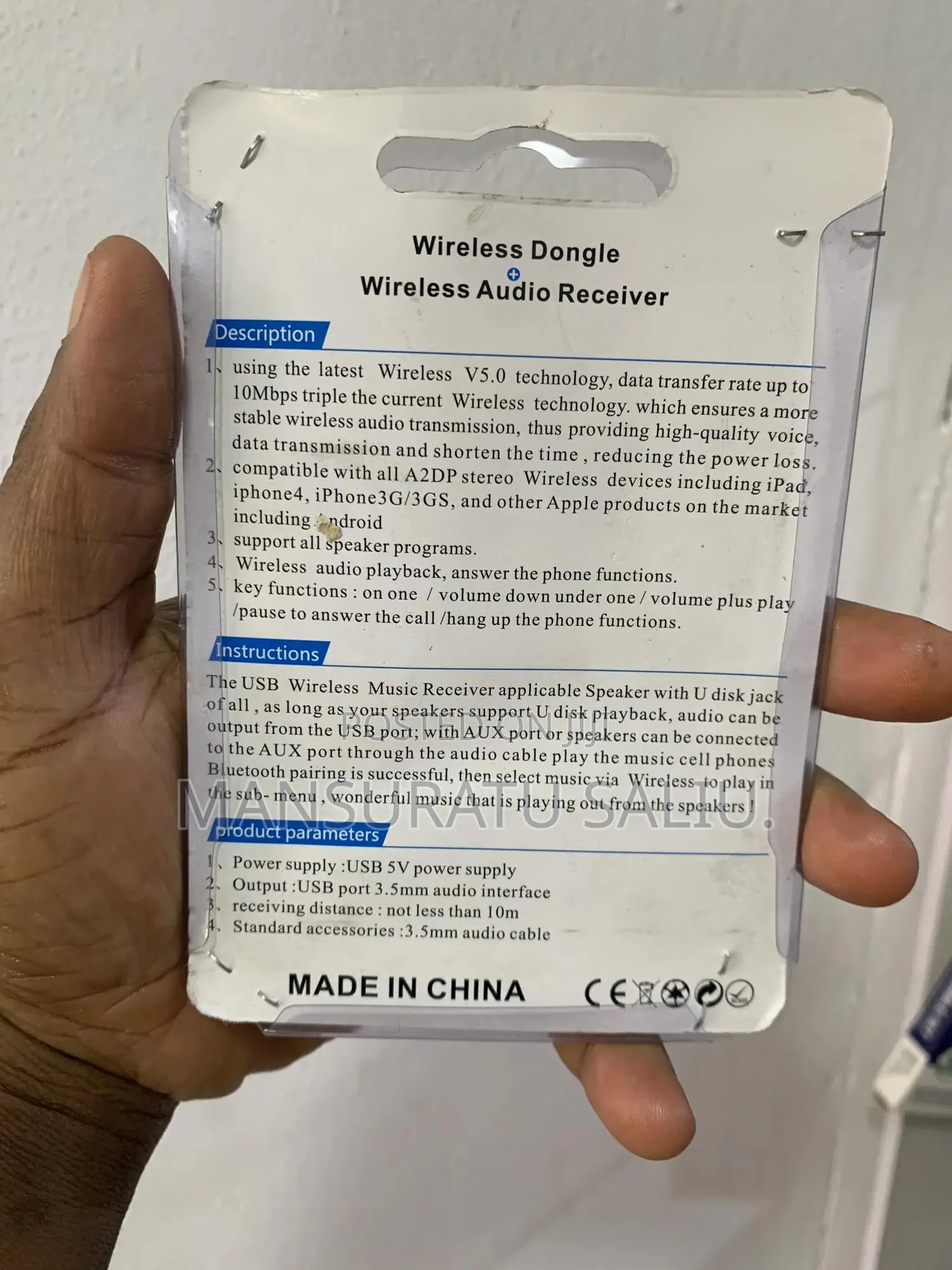 Wireless Music Bt-Receiver