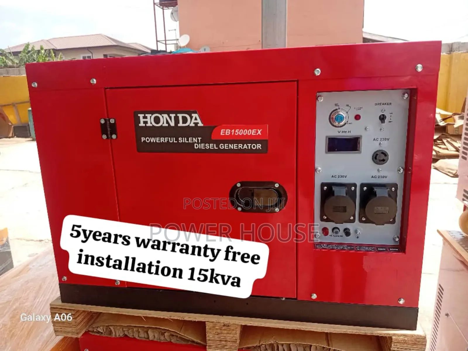 Power Review Honda Diesel Generator 15kva 16500watts