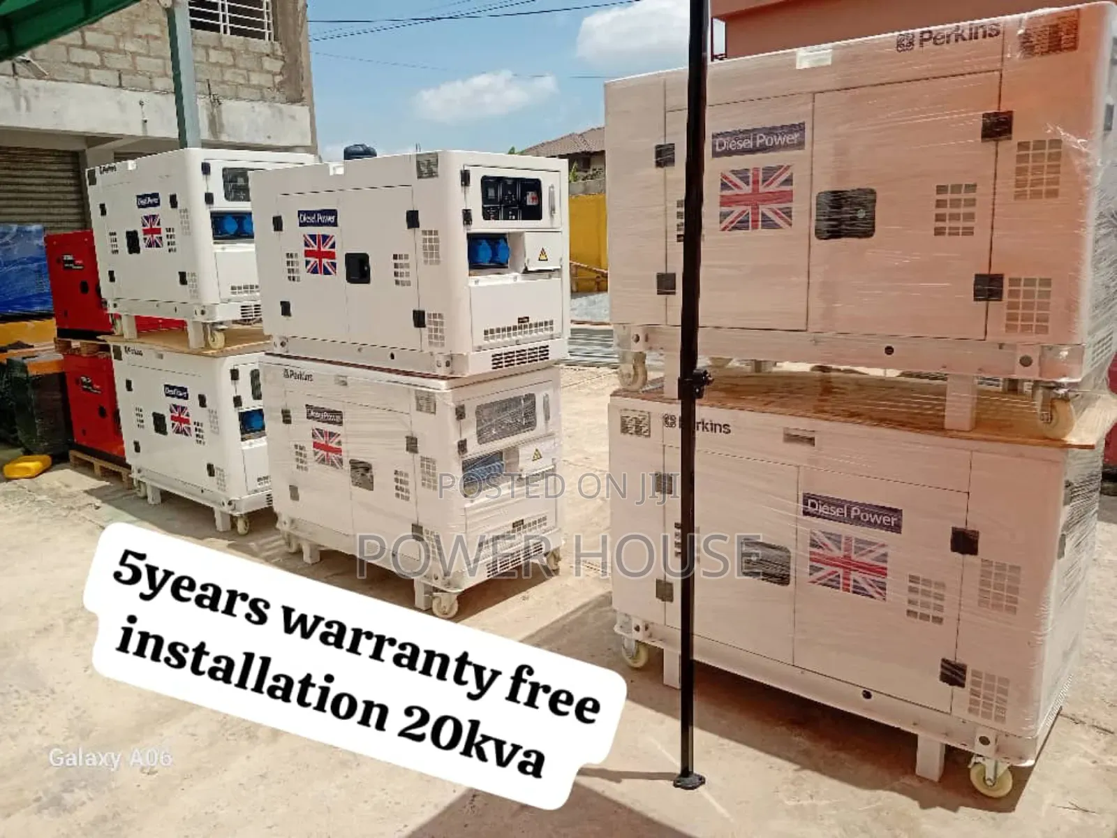 Renewable Hybrid Energy 20kva Perkins Diesel Generator