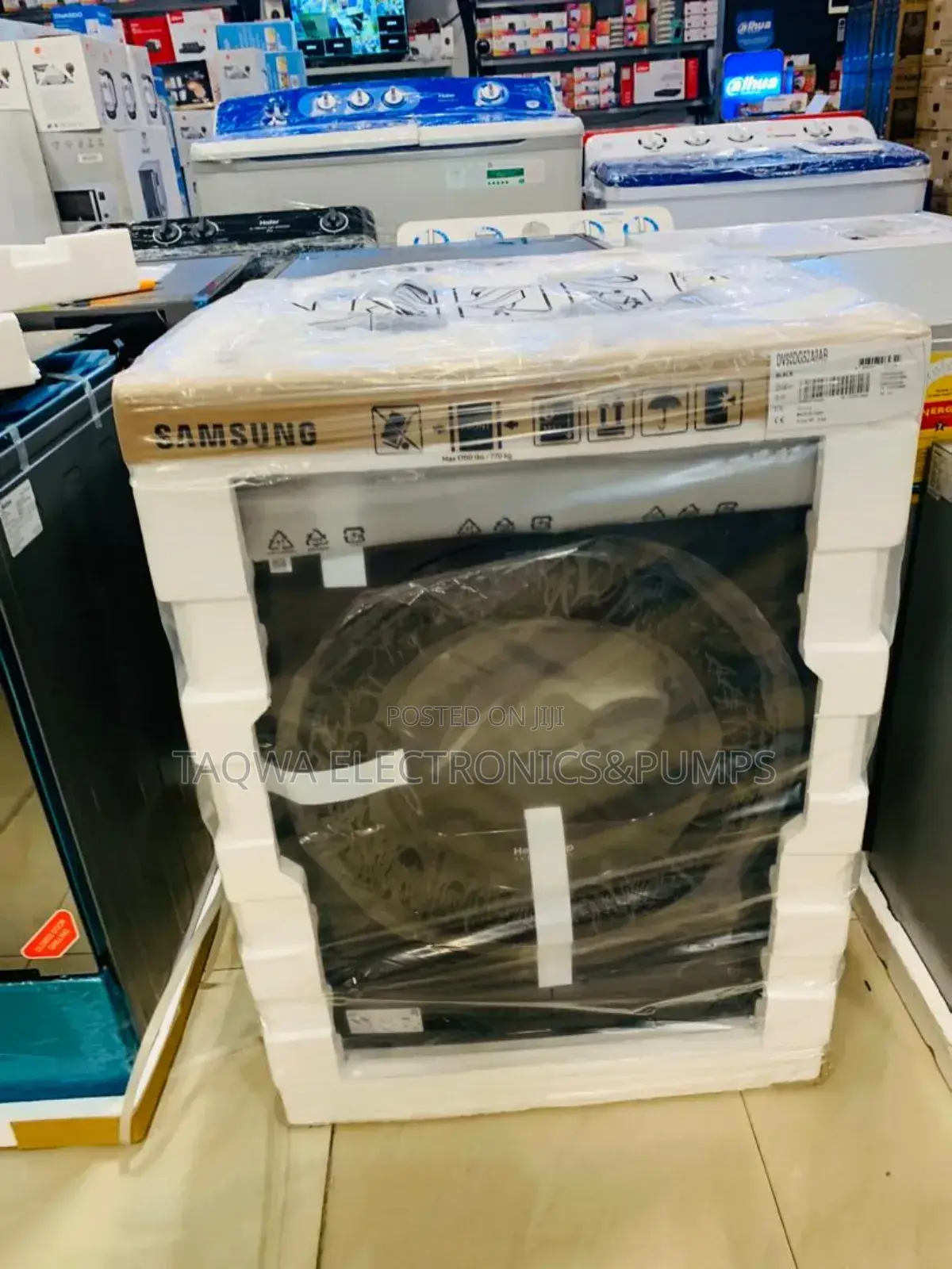 Front Loading Samsung 9kg Full Automatic Washing Machine