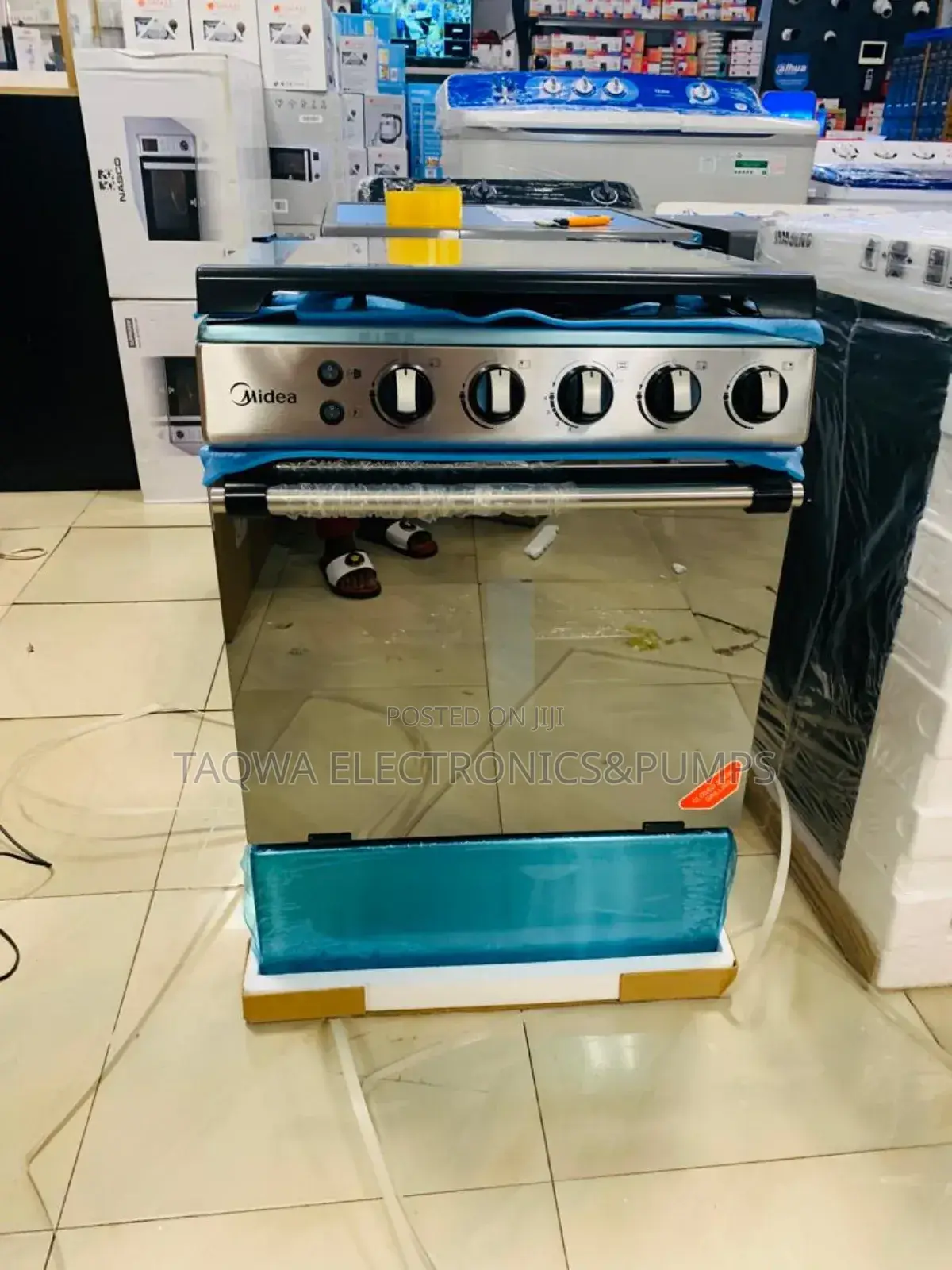 Beautiful 4 Burner Midea Gas Cooker