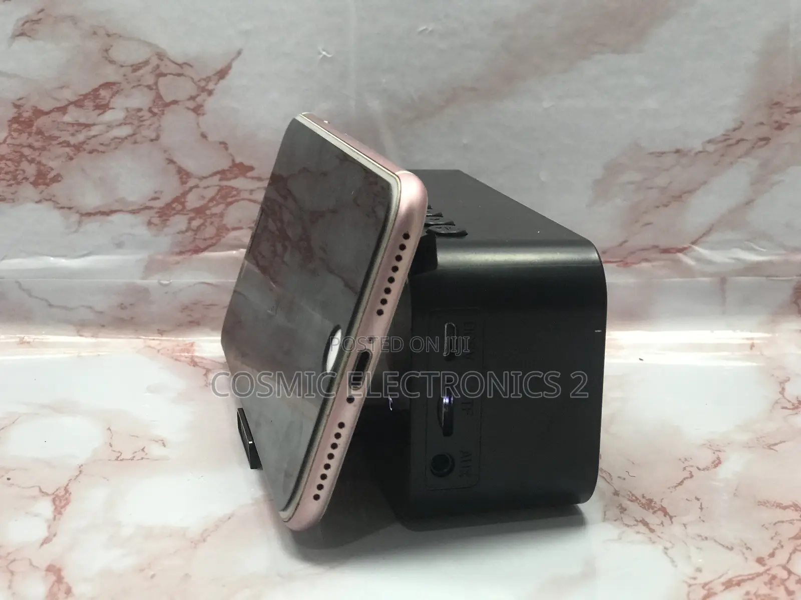 Wireless Speaker With Digital Alarm Clock