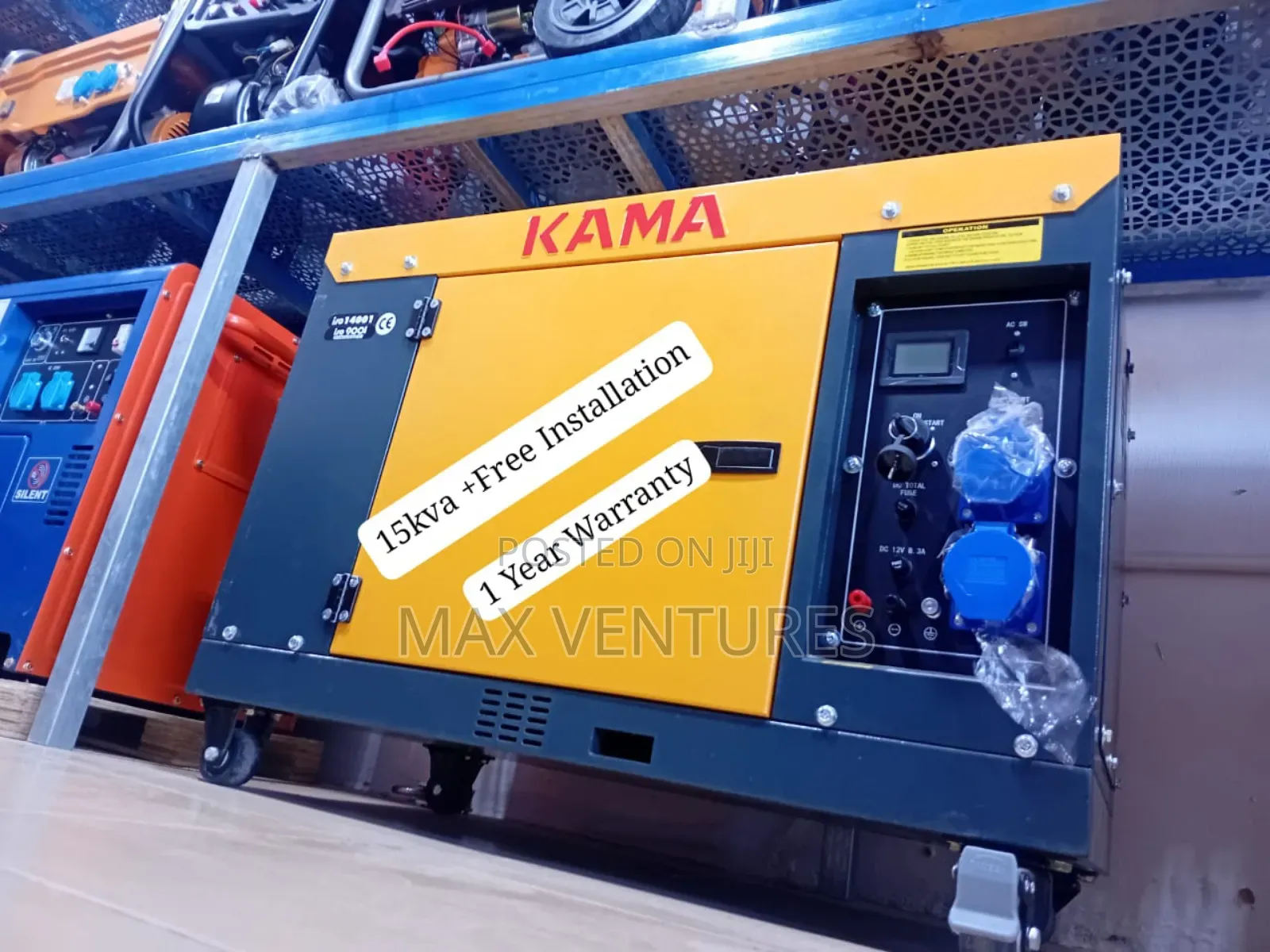 Kama 15kva Diesel High Performance Power Supply Backup Use