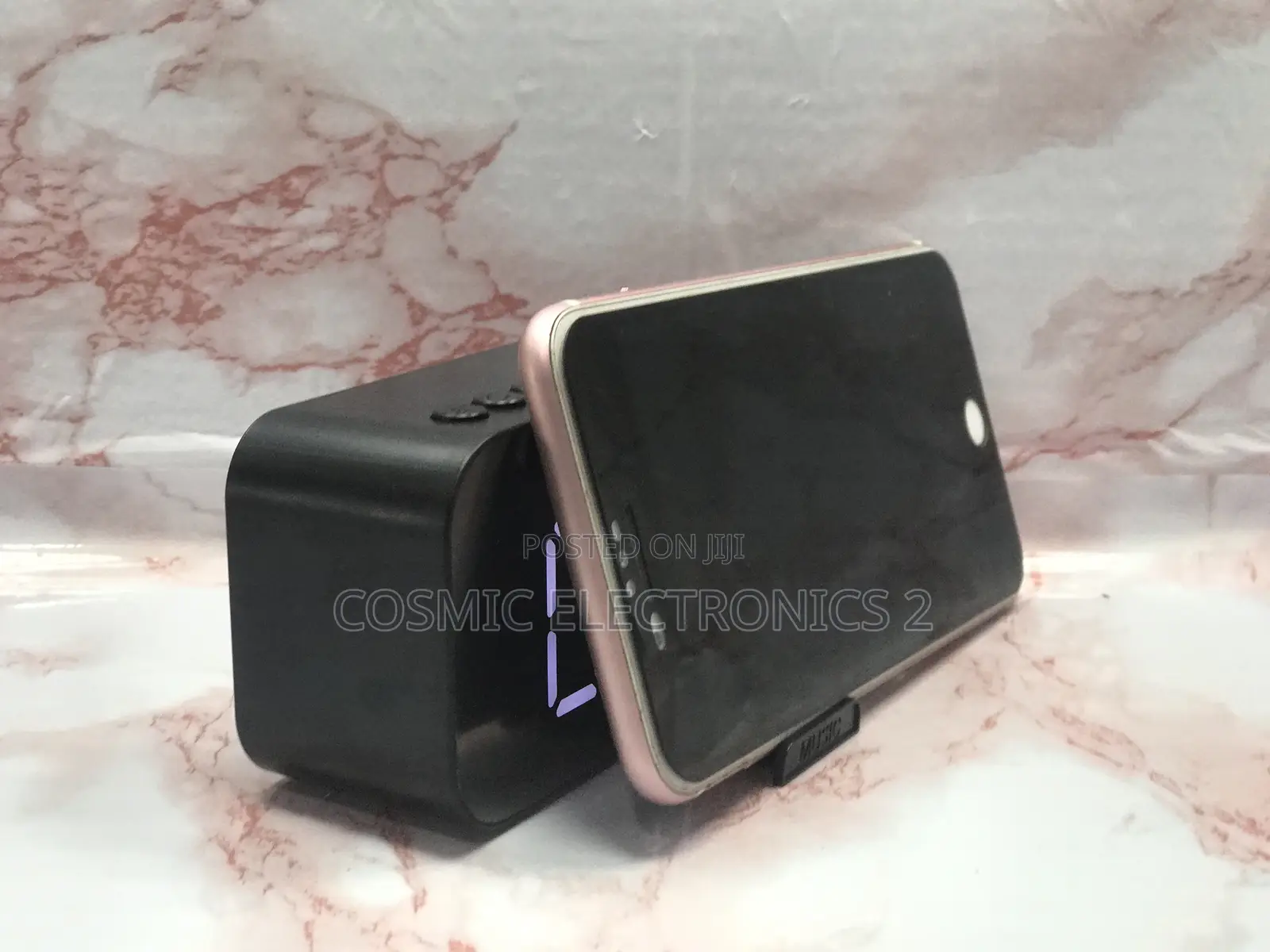 Wireless Speaker With Digital Alarm Clock