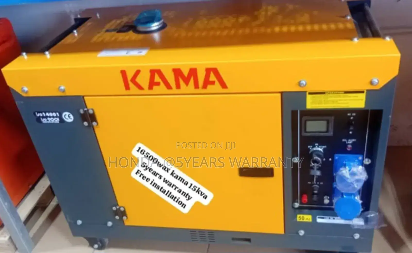 Compete With Electric Flow Kama 15kva 16500wax Diesel 15kva