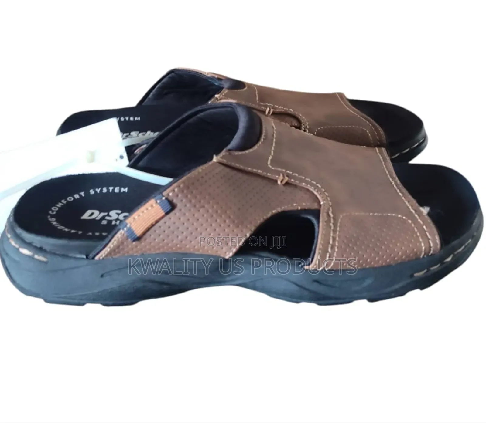 Dr Scholl's Men's Leather Slippers
