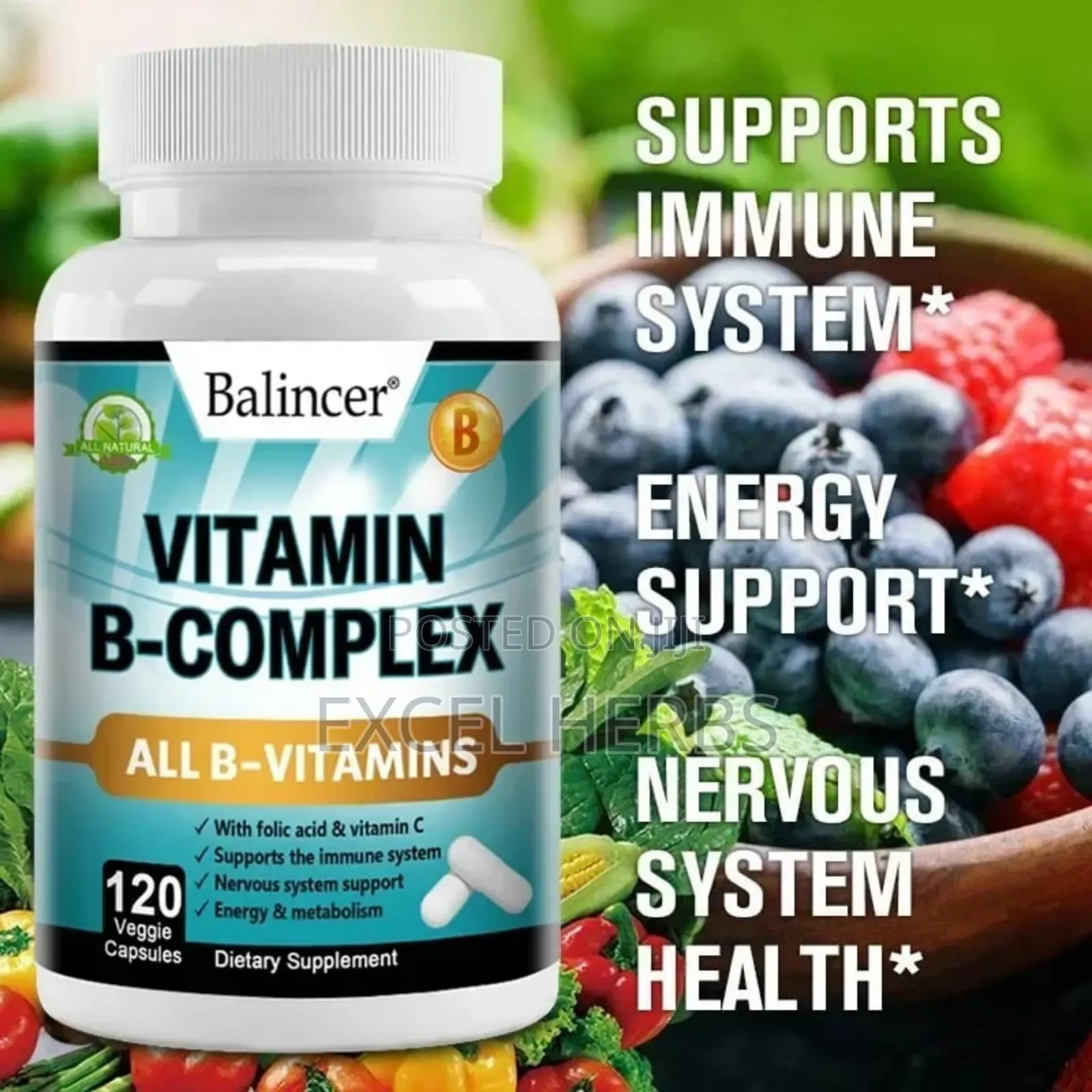 Balancer Vitanmin B_complex All B _ Vitamins