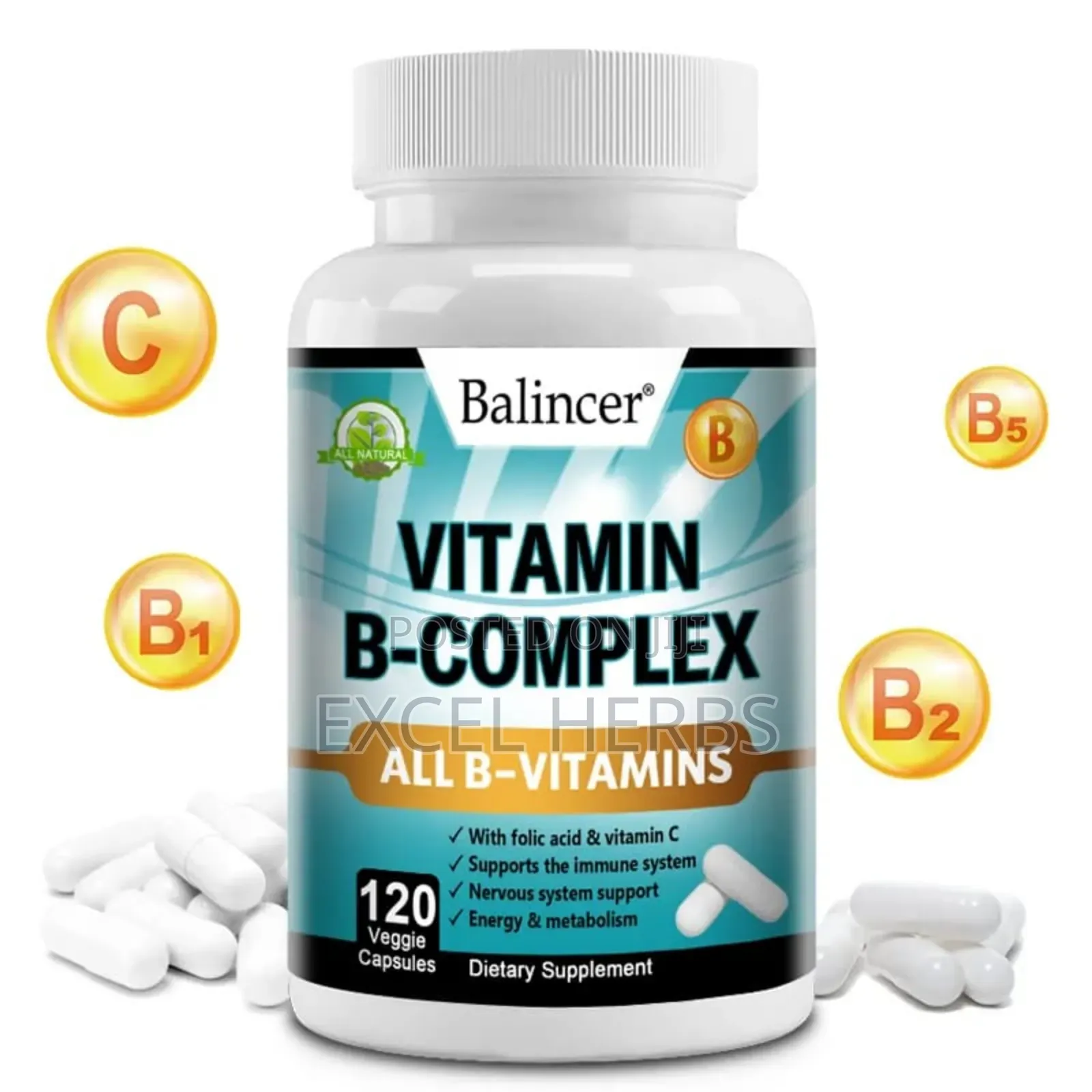 Balancer Vitanmin B_complex All B _ Vitamins