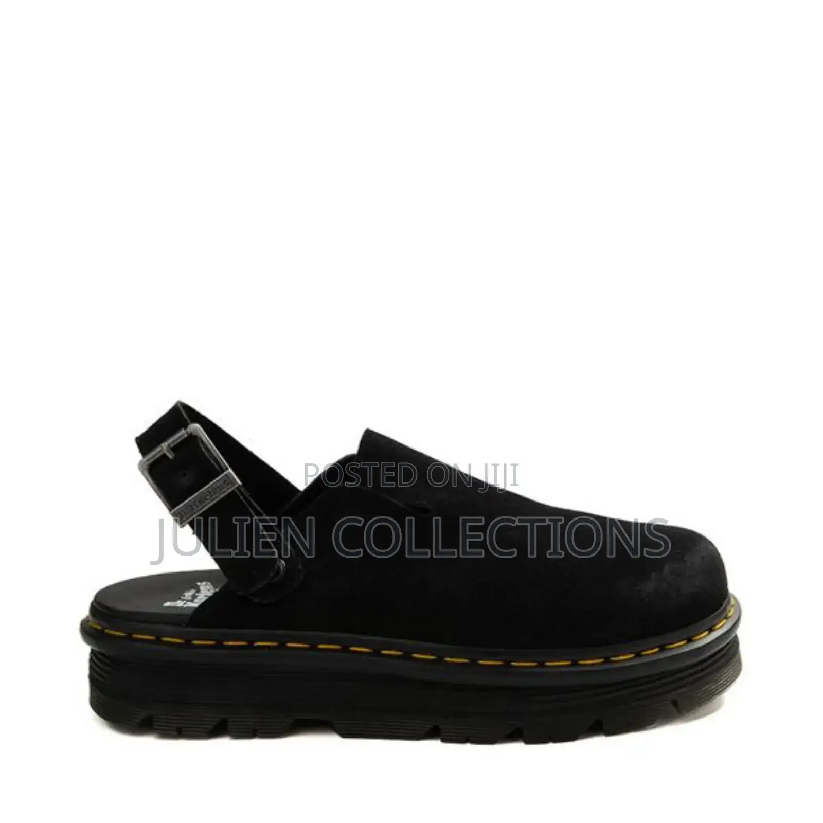 Dr Martens Zebzeg Mule Black Suede