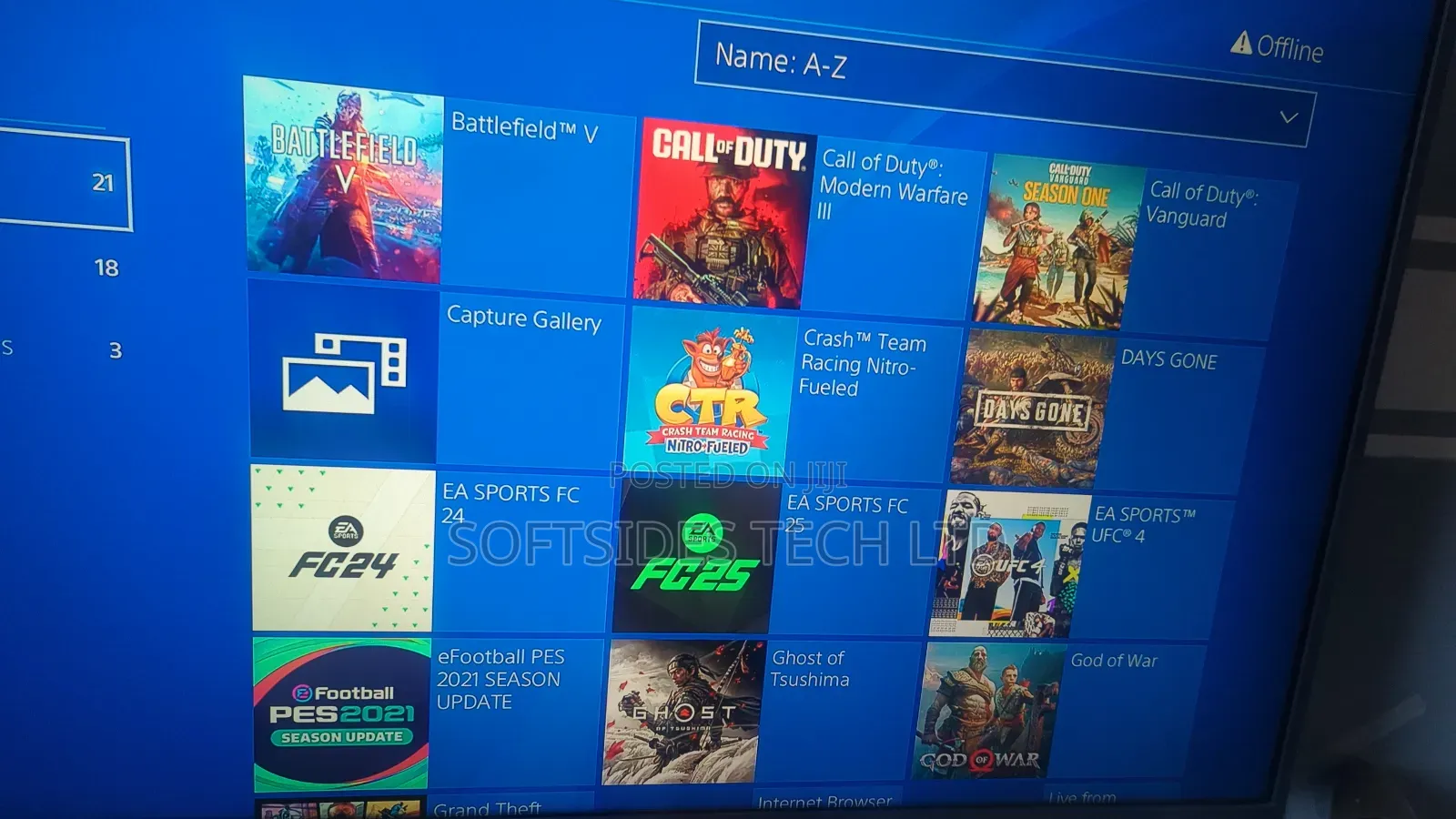 Sony Ps4 Slim Jailbreaked With 14 Hot Games Home Used