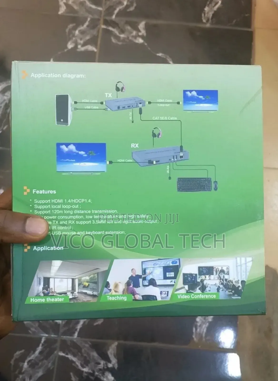 Hdmi KVM Extender 120m 