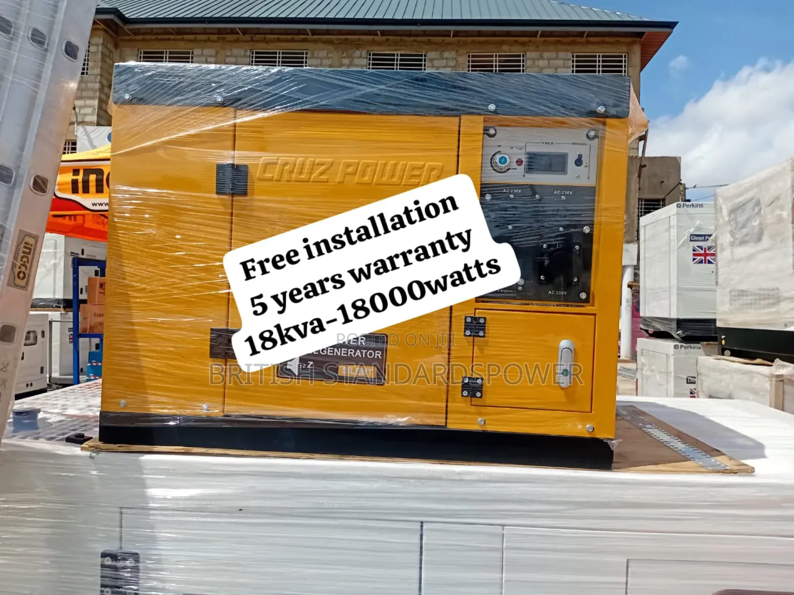 High Energy Capacity 18kva Diesel Powered Generator