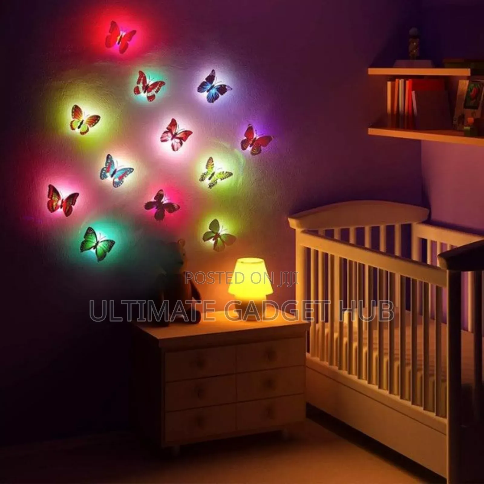 3d Led Butterfly Decoration