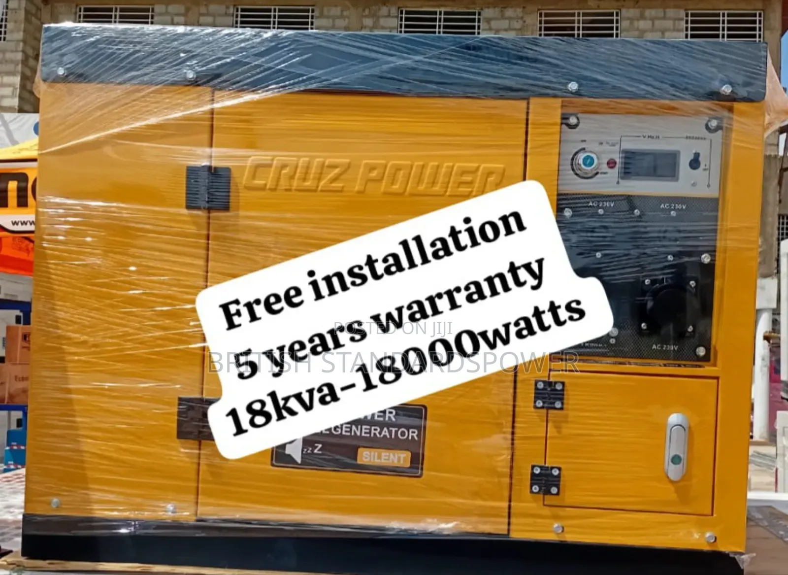 Heavy Load Capacity 18kva Diesel Generator