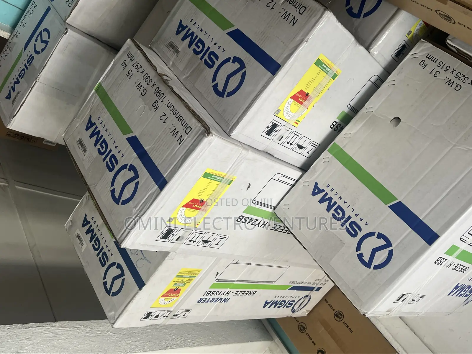 Brand New Sigma 2.5 Hp R410 Gas Ac