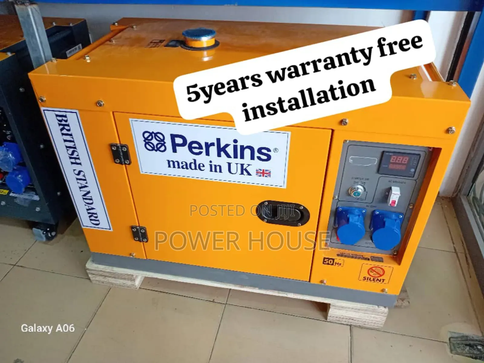 Taxation Yellowish Perkins Diesel Generator