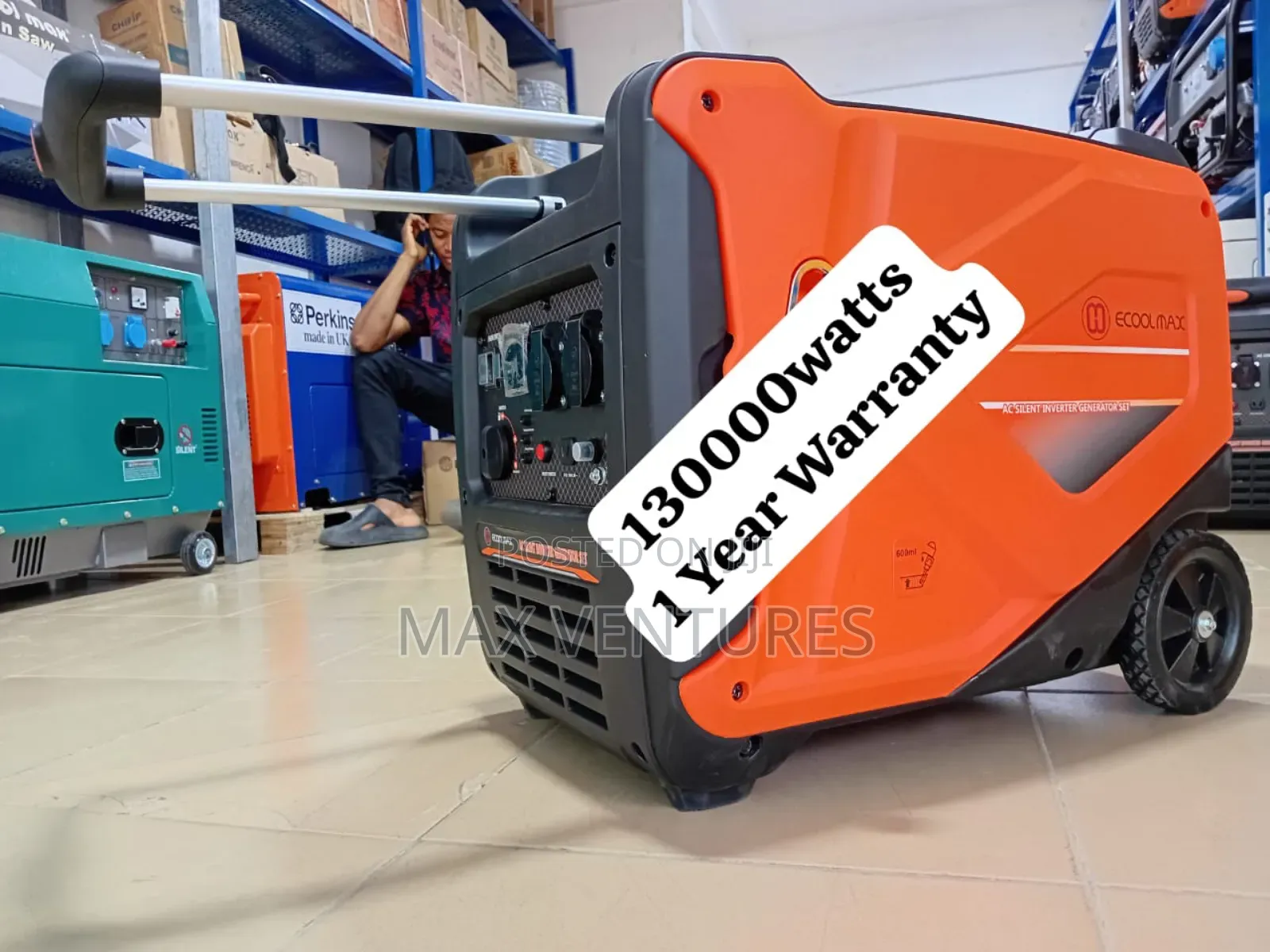 Brand New Ecoolmax Inverter Generator 10kva Press 2 Activate
