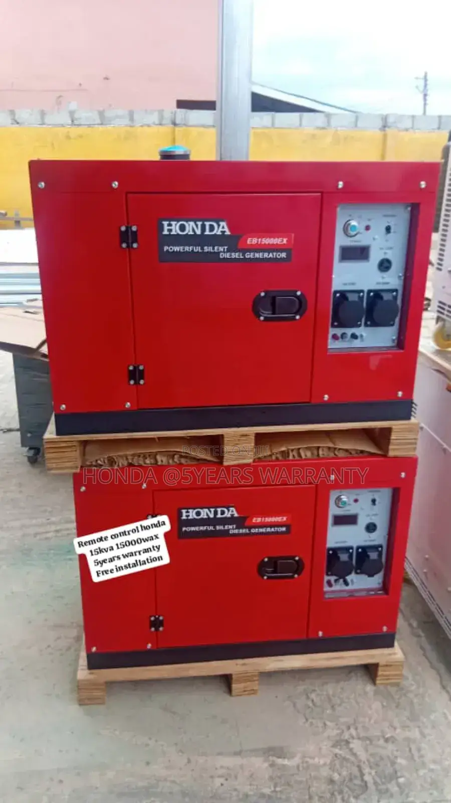 Kindly Your Flow Honda Generator 15kva 15000wax Remote Start