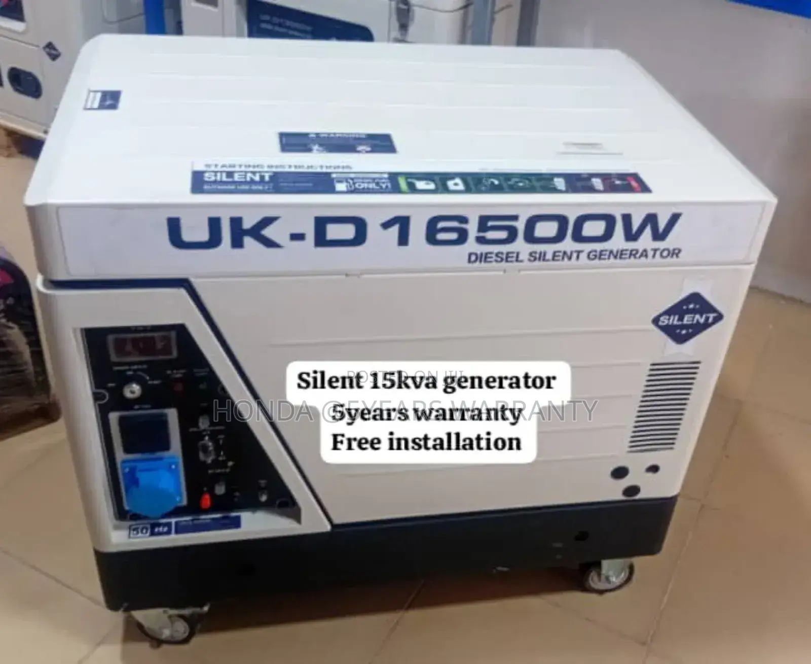 Receive Your Energy With 15kva 16500watt Diesel Generator