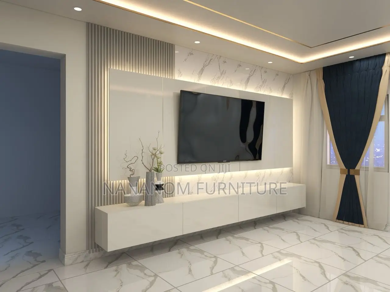 Modern Tv Wall Console Available