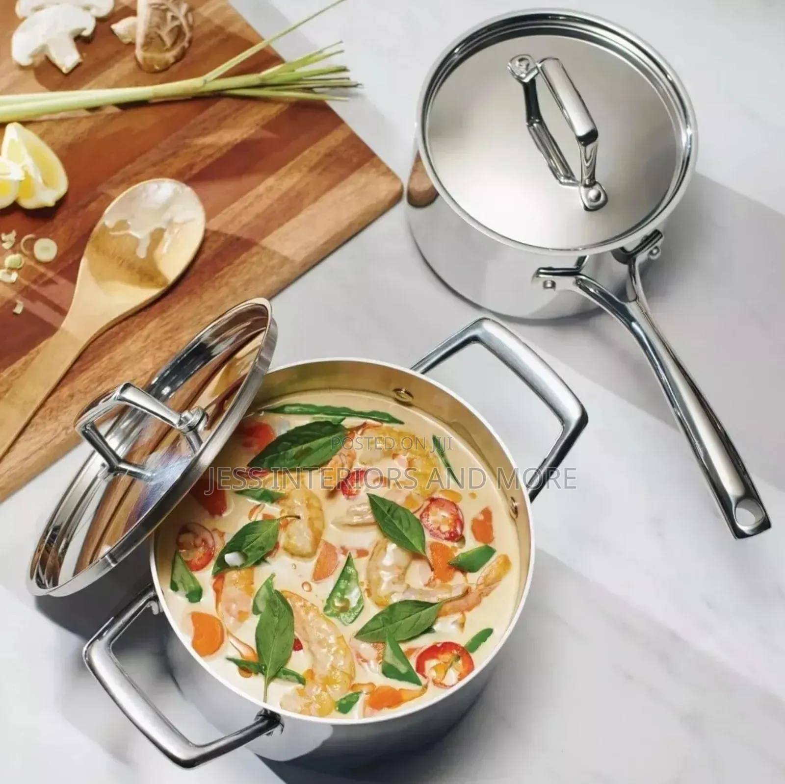 Tramontina Tri-Ply Coated Saucepan Set, 4 Pieces