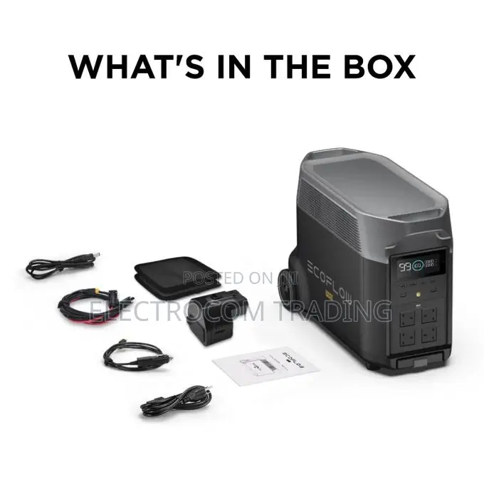Ecoflow Delta Pro, 3600wh, 3600w Portable Power Station