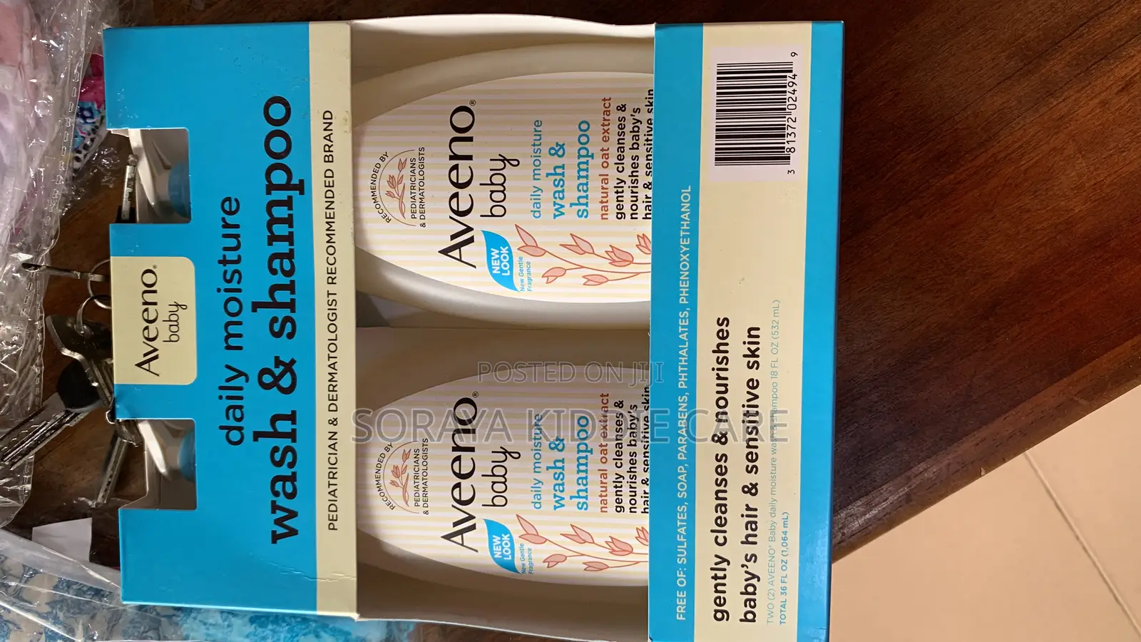 Aveeno Wash and Shampoo