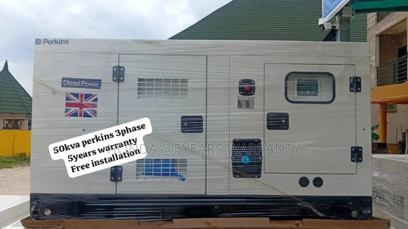 Dynamize Your Energy With 50kva 3phase Silent Perkins Plant