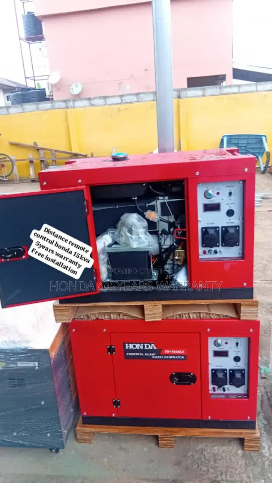Your Power Generator Partner Honda 15kva 15000w Remote Start