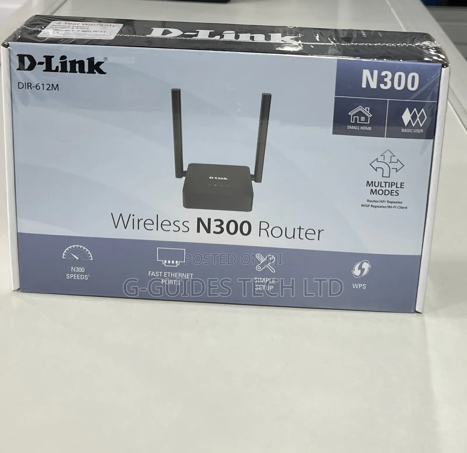 D-Link Wireless N300 Router Dir-612m