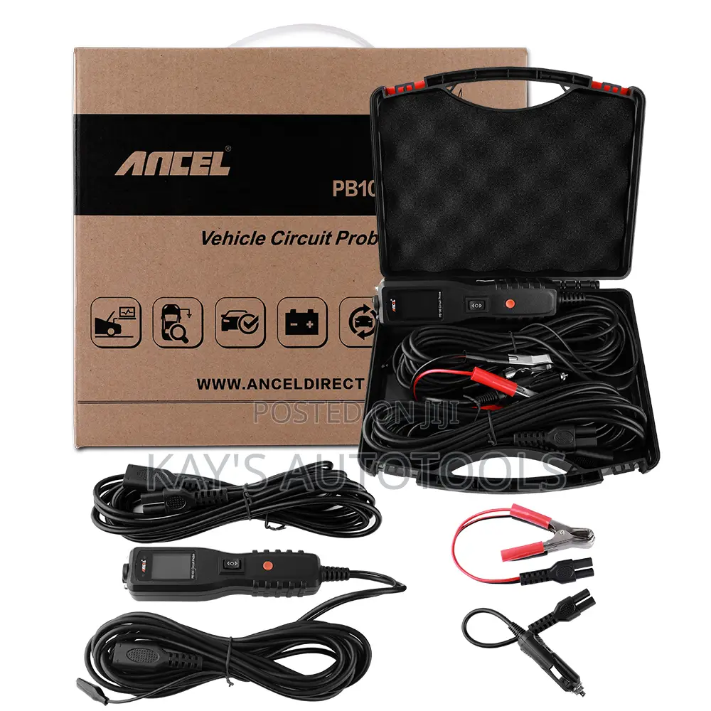 Ancel Pb100 Car Power Circuit Probe Tester, 12v 24v