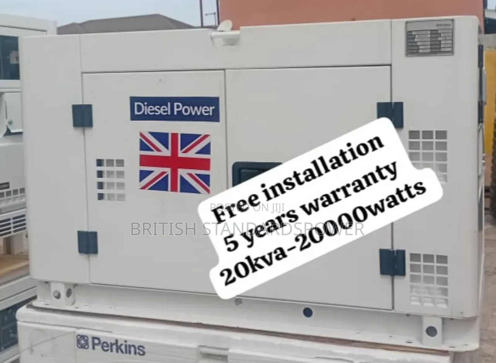 Battery Backup Power 20kva Diesel Genset