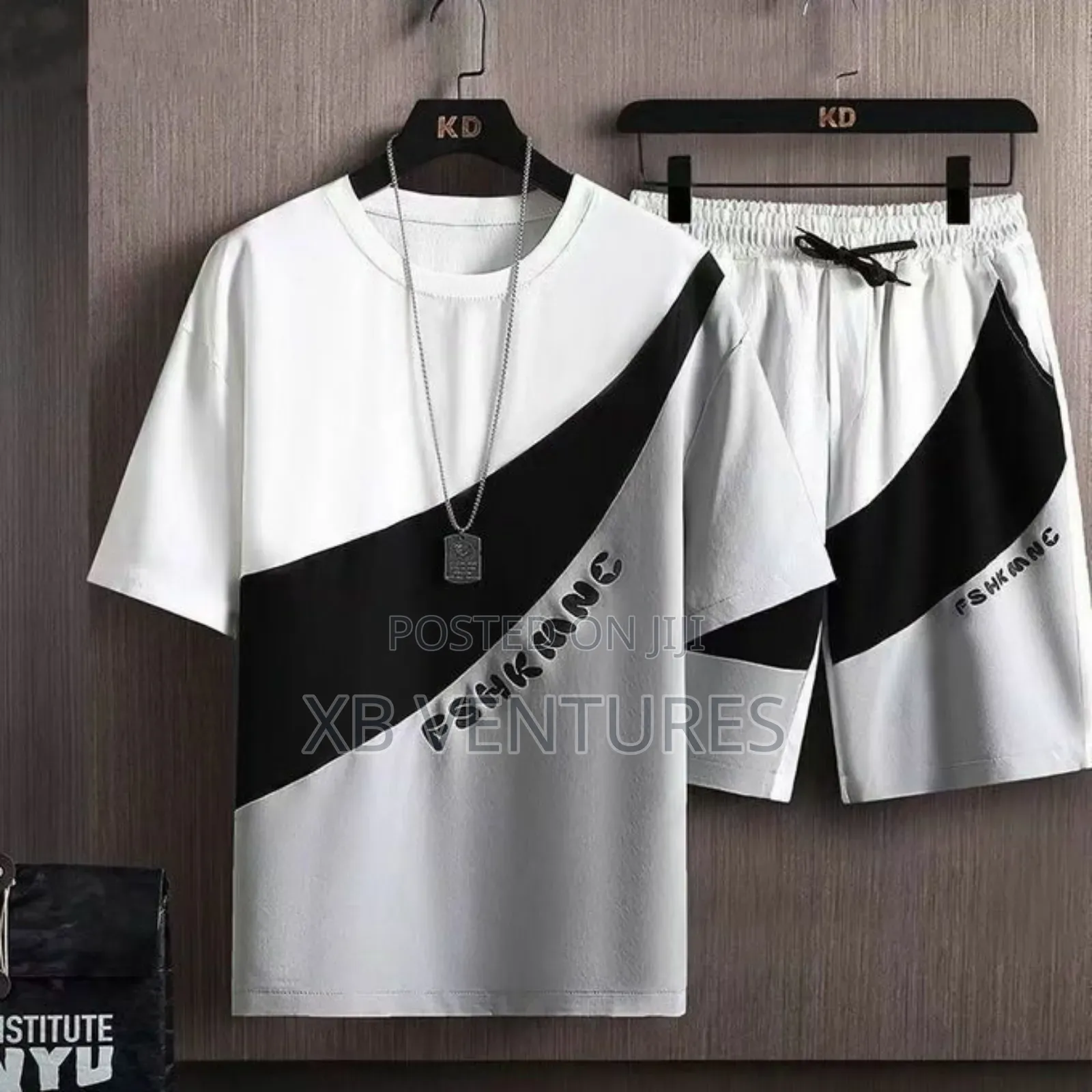 Trendy Men's Stylish Casual T-Shirt and Shorts Set