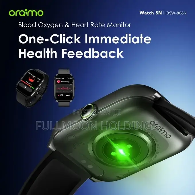 Oraimo Watch 5n 2.01'' TFT Screen Lifestyle Smart Watch