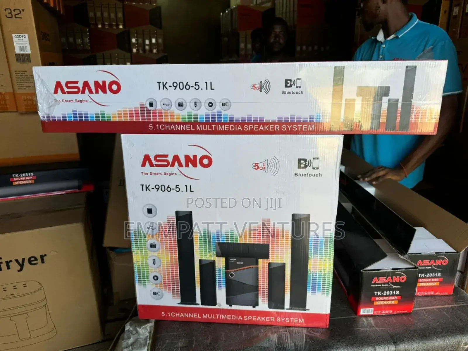 Asano Home Theatre Set 6 in 1