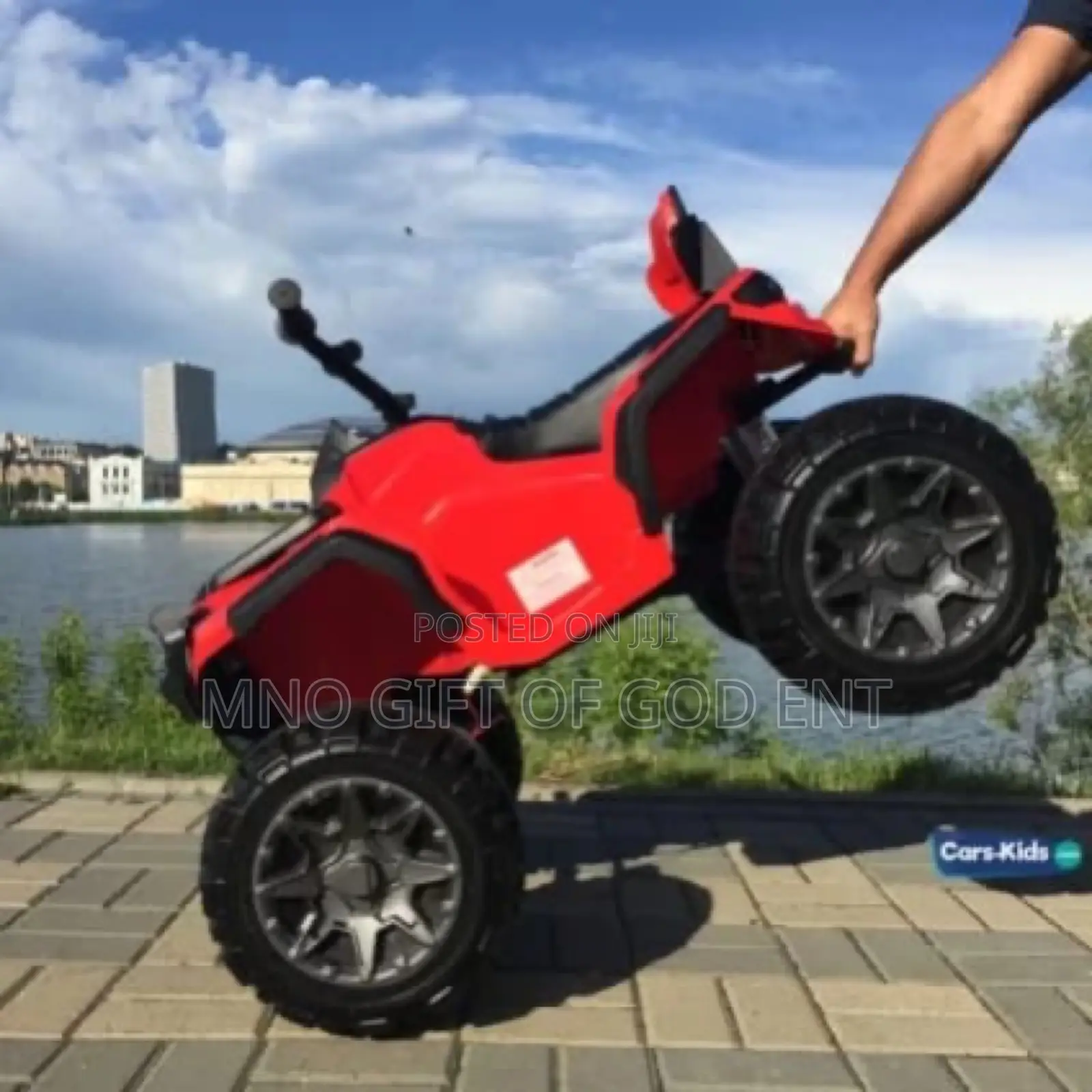 Baybee Monster Atv All Wheel Drive Motor Weight 60kg Red
