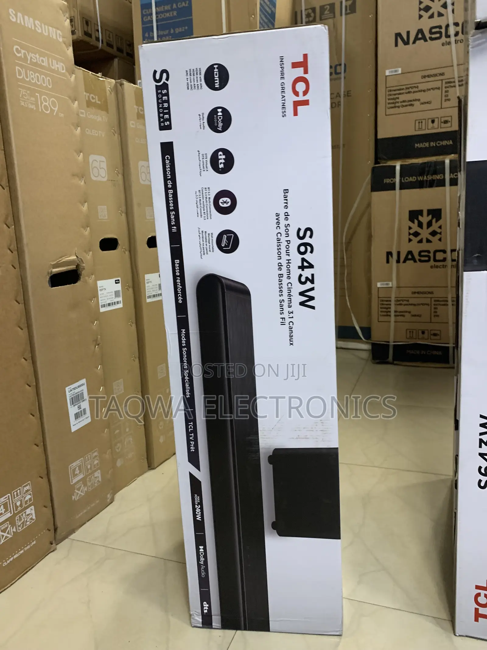 Pick Up TCL 3.1ch S643w Sound Bar