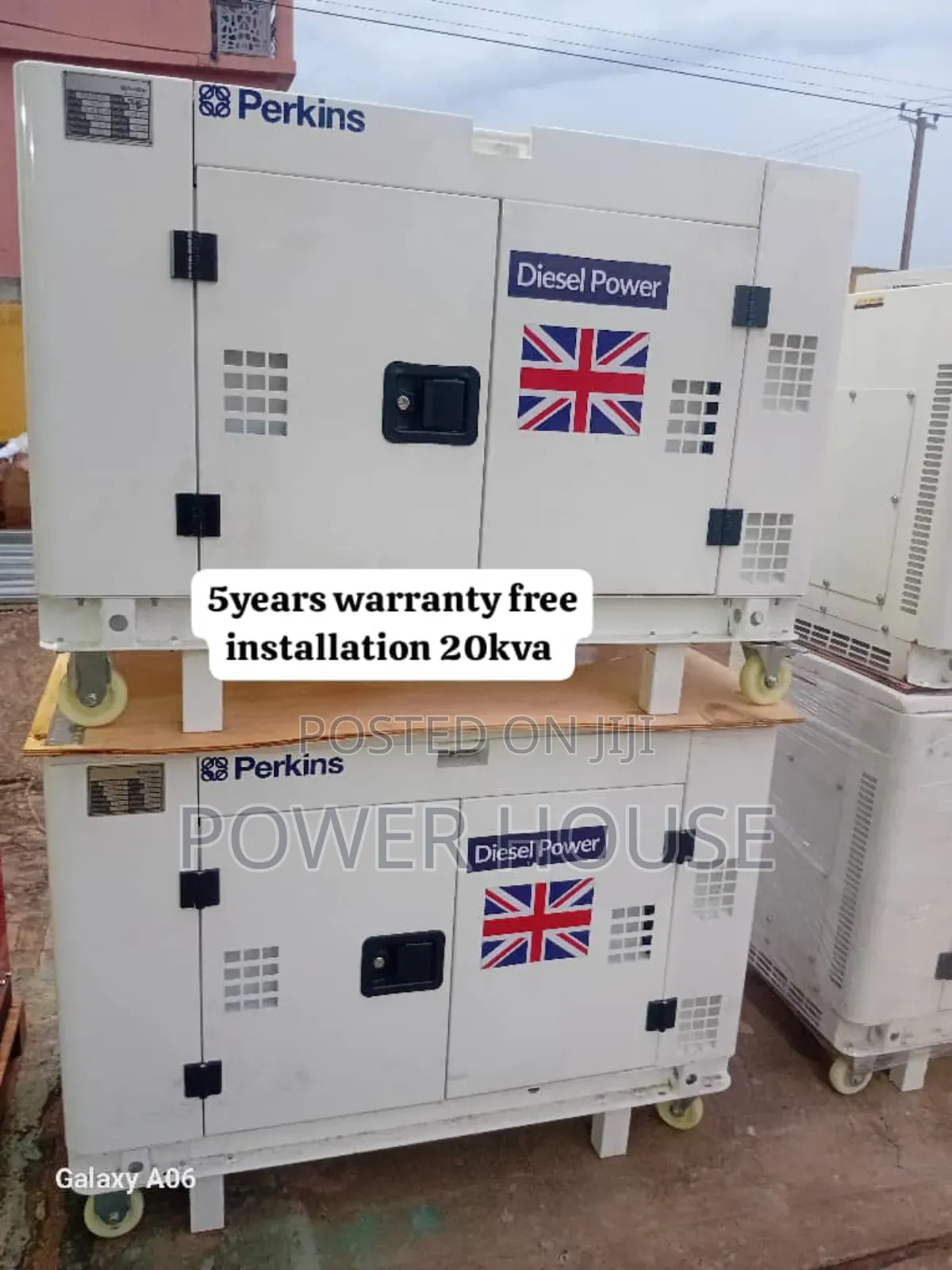 Dynamflow 20kva Perkins Diesel Generator