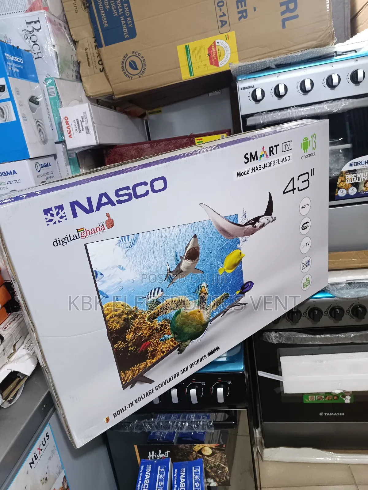 Nasco 43" Satellite Digital Led Tv