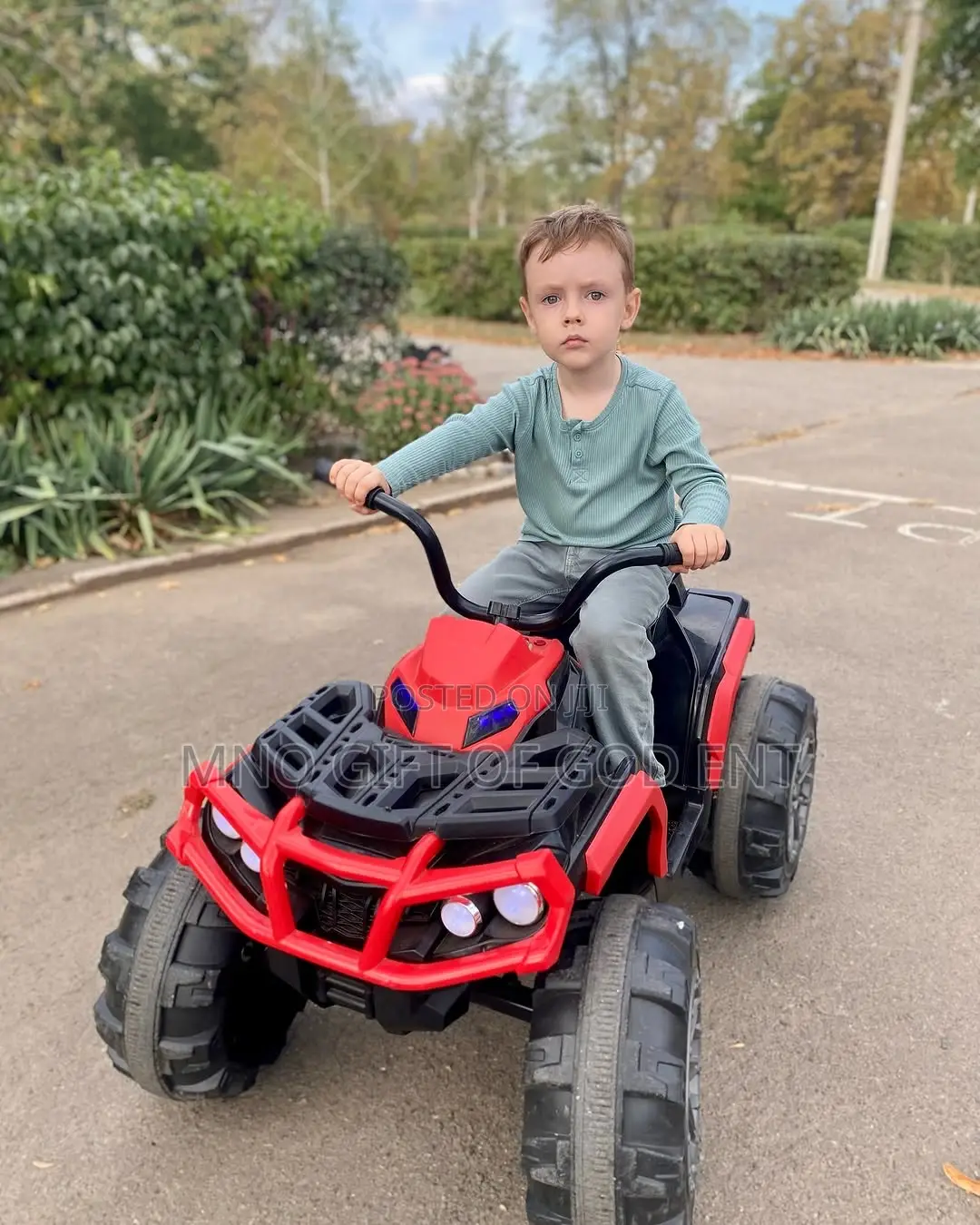 Baybee Monster Atv All Wheel Drive Motor Weight 60kg Red