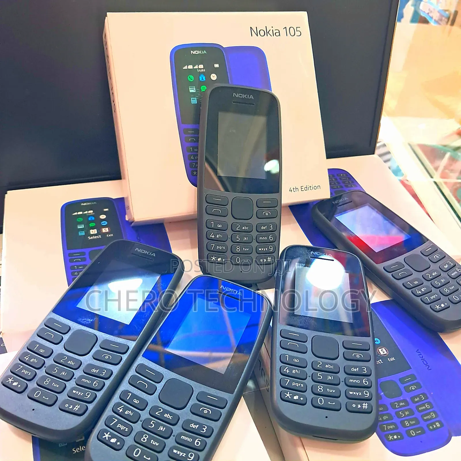 New Nokia 105 Black