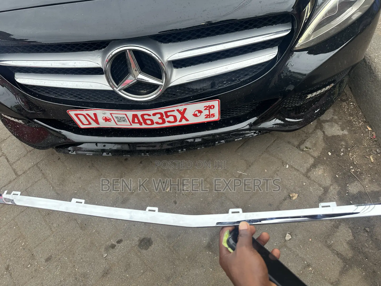 Mercedes Benz Front Bumper Chrome or Shiny