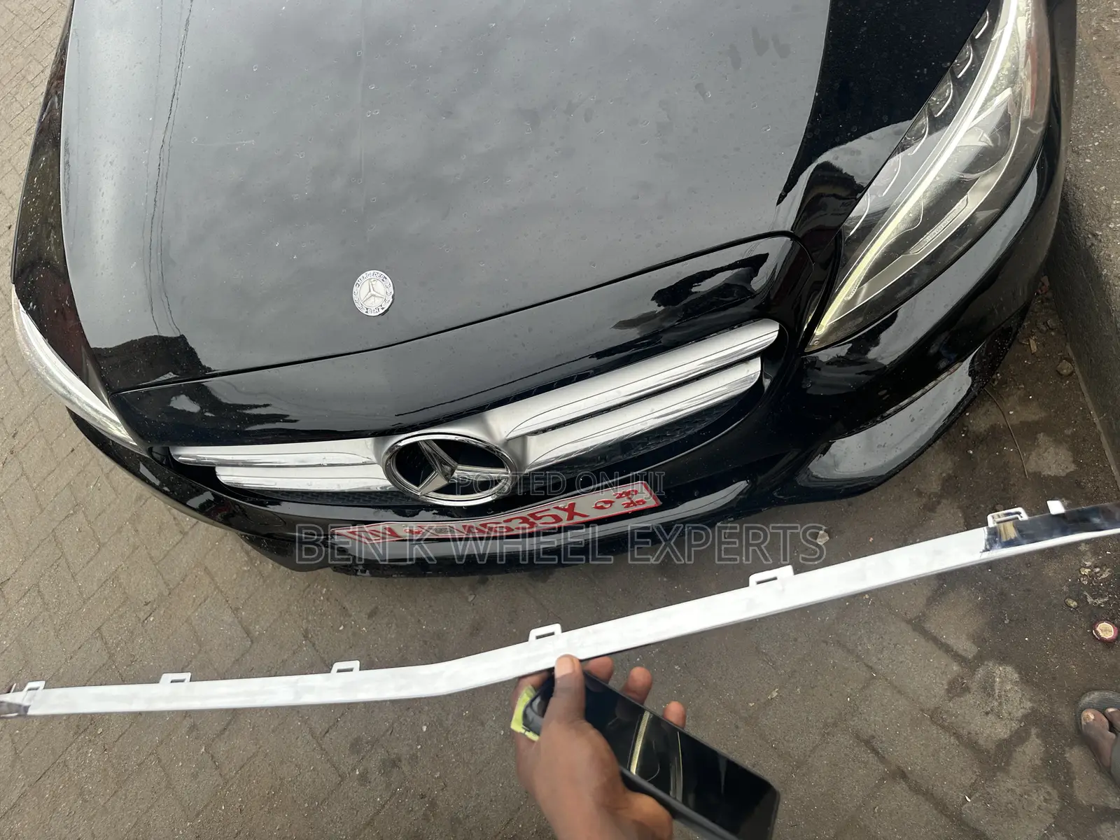Mercedes Benz Front Bumper Chrome or Shiny