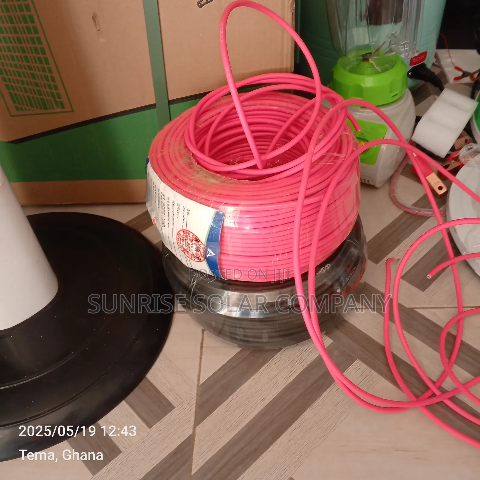 Solar Panels Cable One Coil (Pv 4m2)