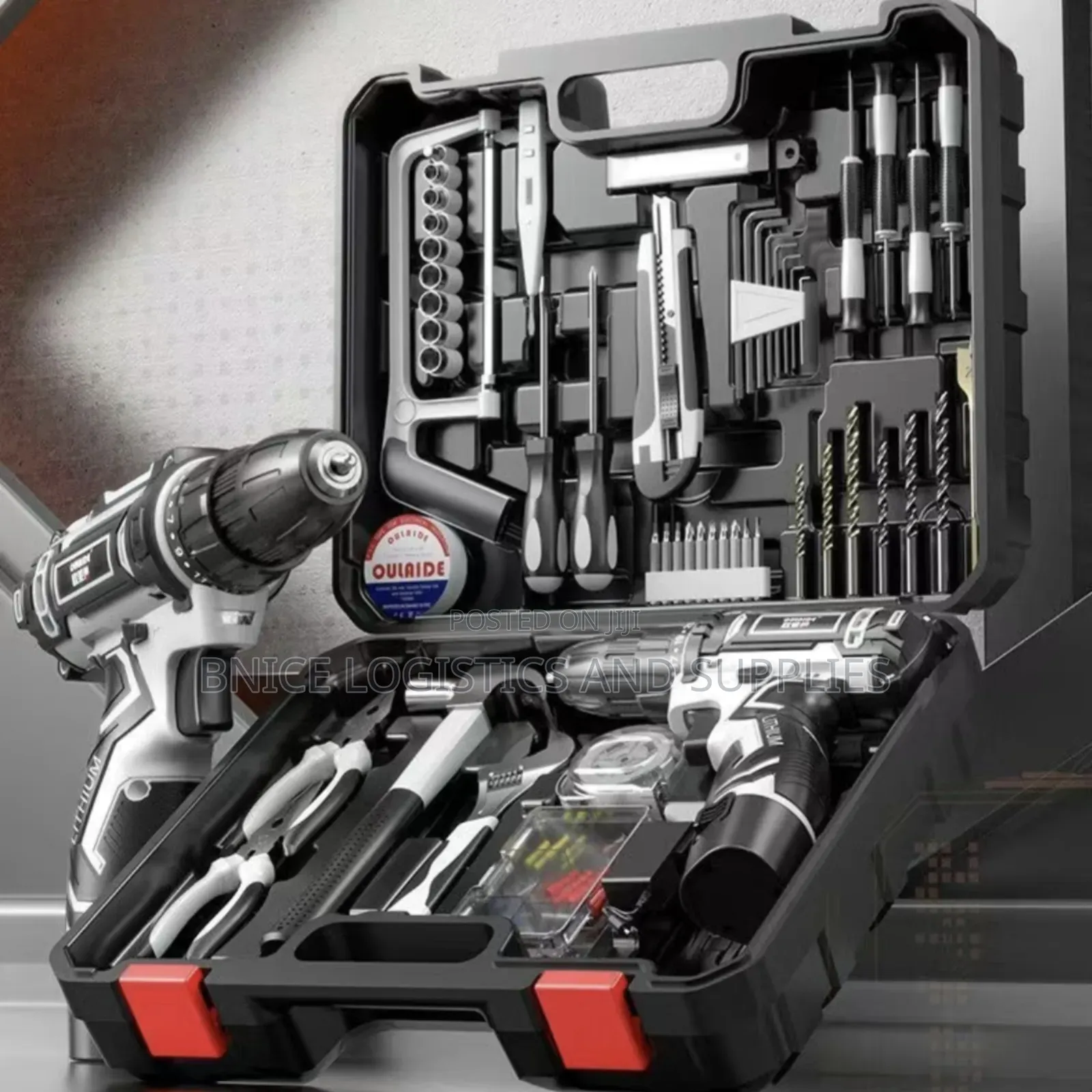 Screwdriver and Drill Toolbox (Rechargeable )