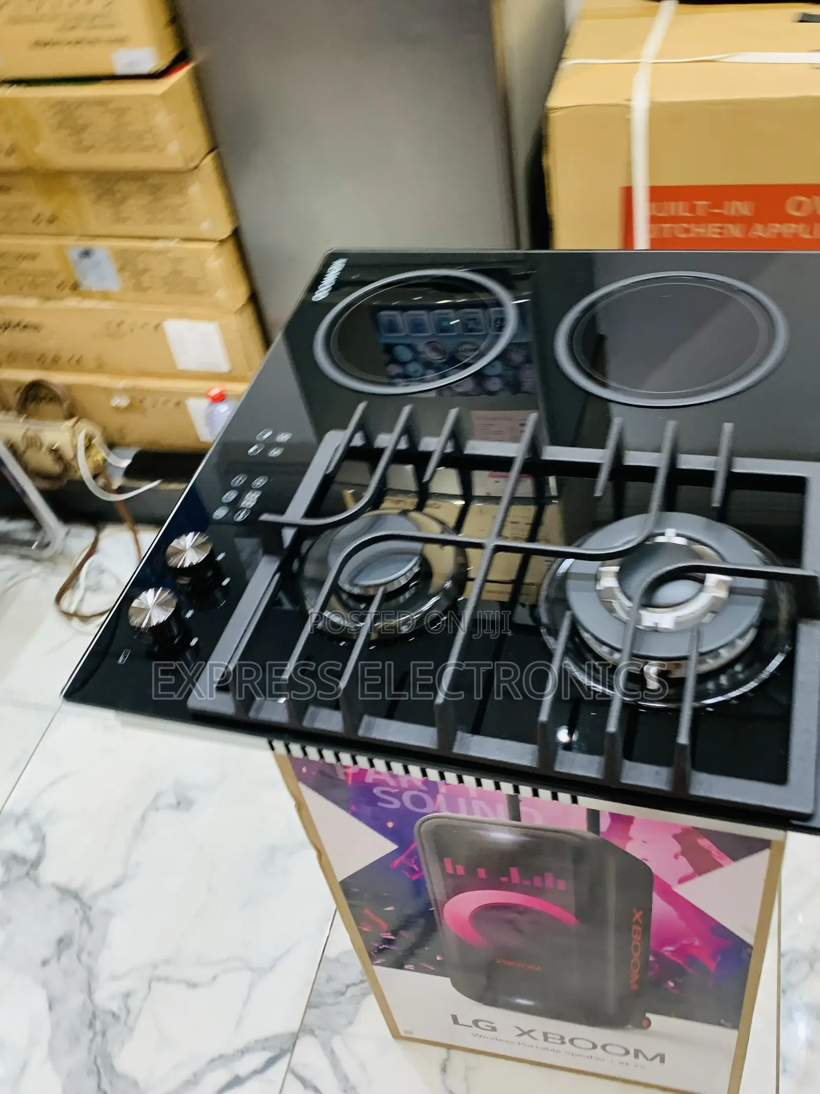 Newly Sealed in Box Gas Electric Kenwood 2+2 Inbuilt