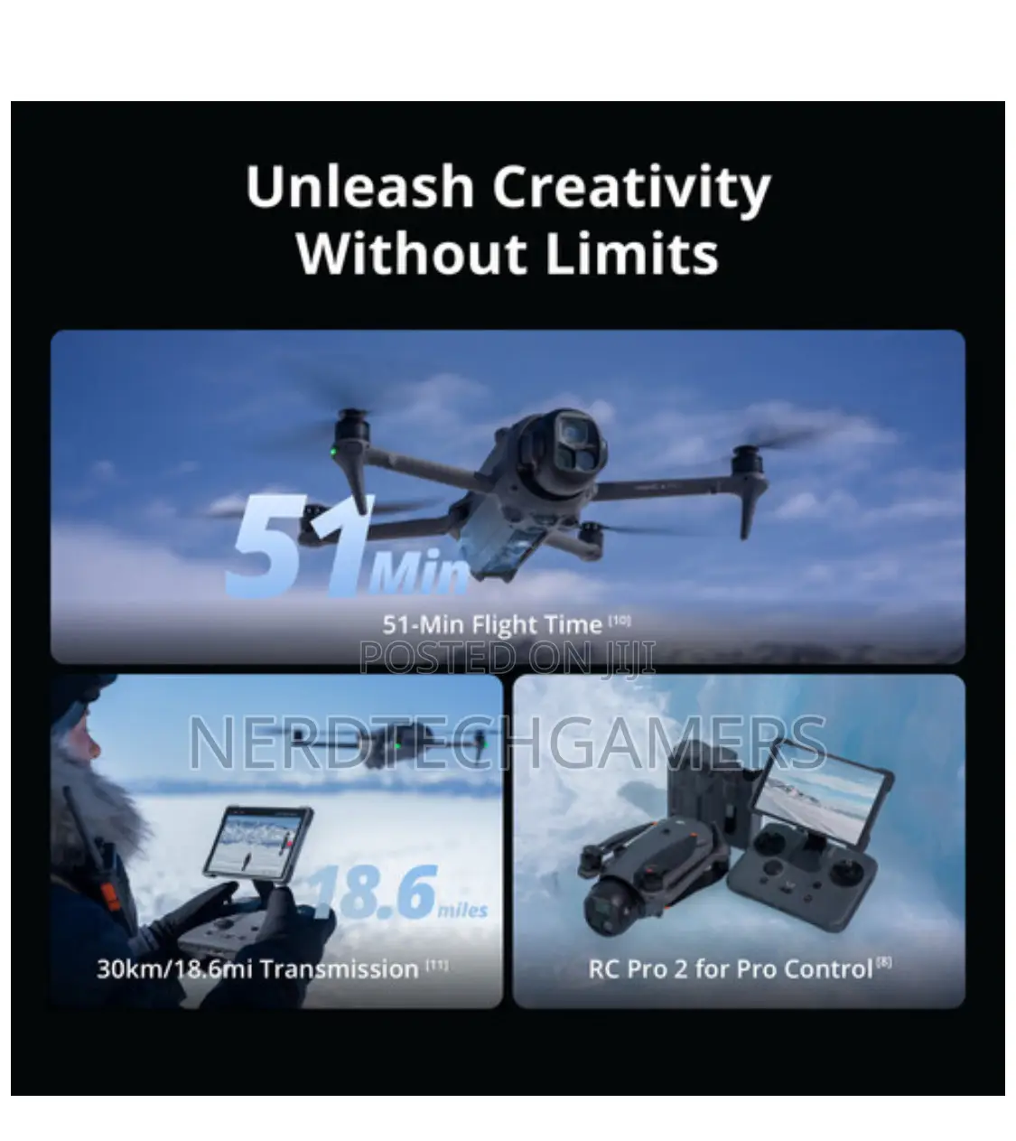 Dji Mavic 4 Pro Drone With Fly More Combo