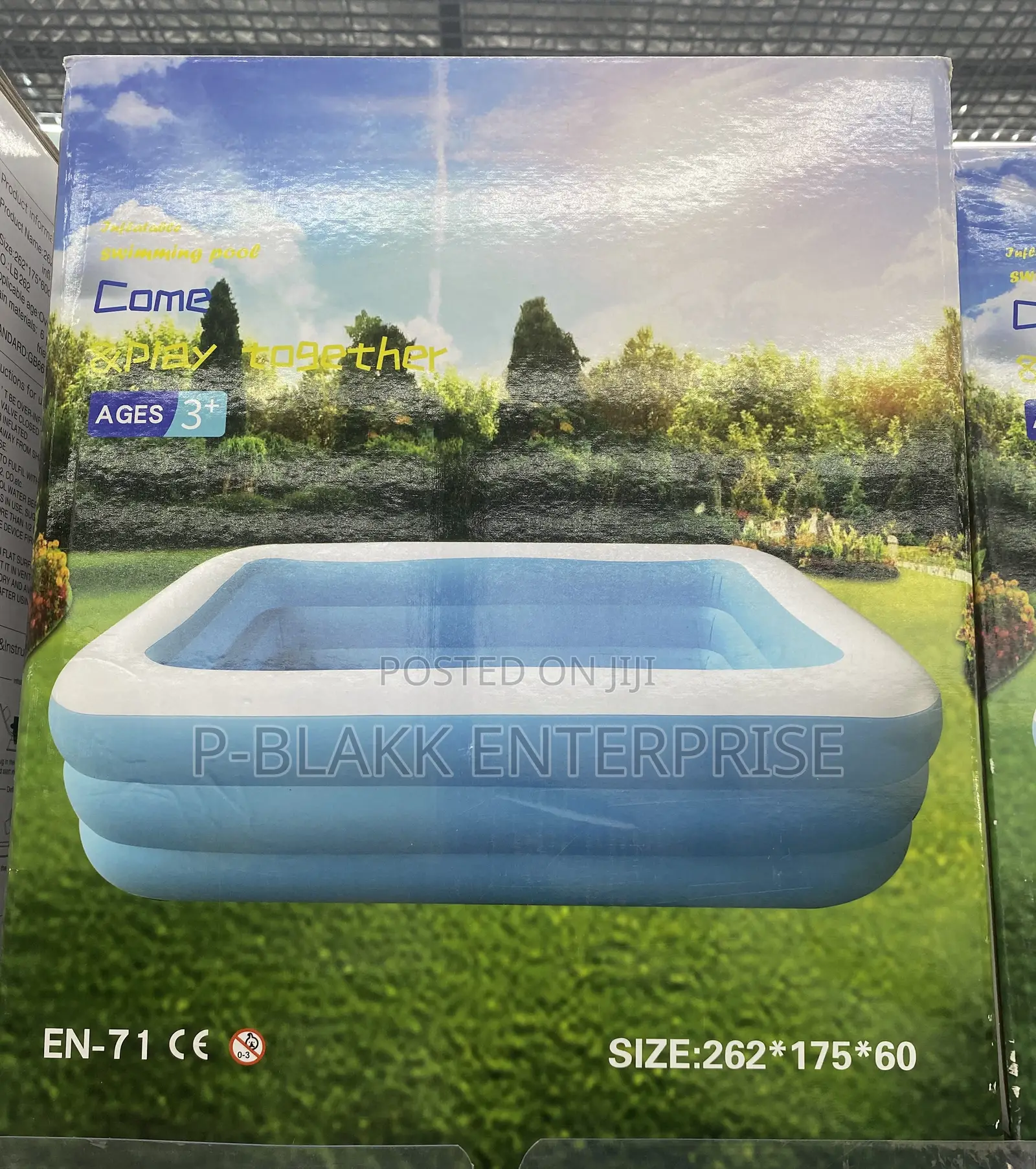 Swimming Pool Inflatable 262cm*175cm*60cm